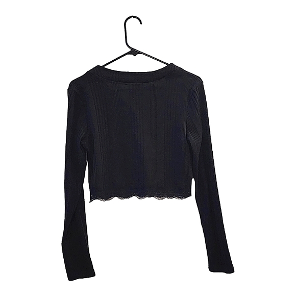 💖Women's Romwe Crop Top Size 6 - Picture 2 of 3